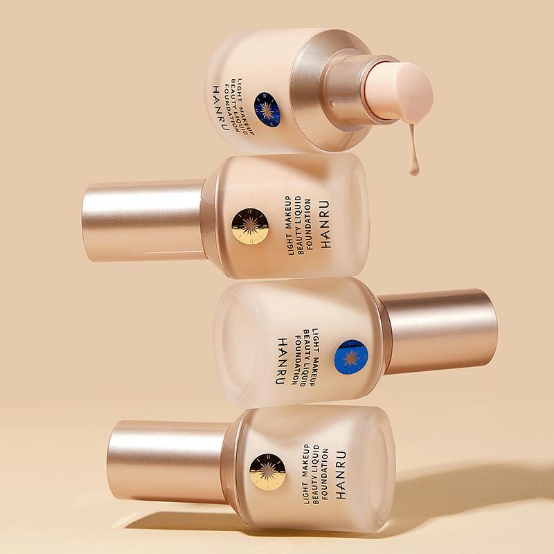 小蓝盾粉底液女控油持久不脱妆遮瑕保湿轻薄防水混干油皮男士BB霜