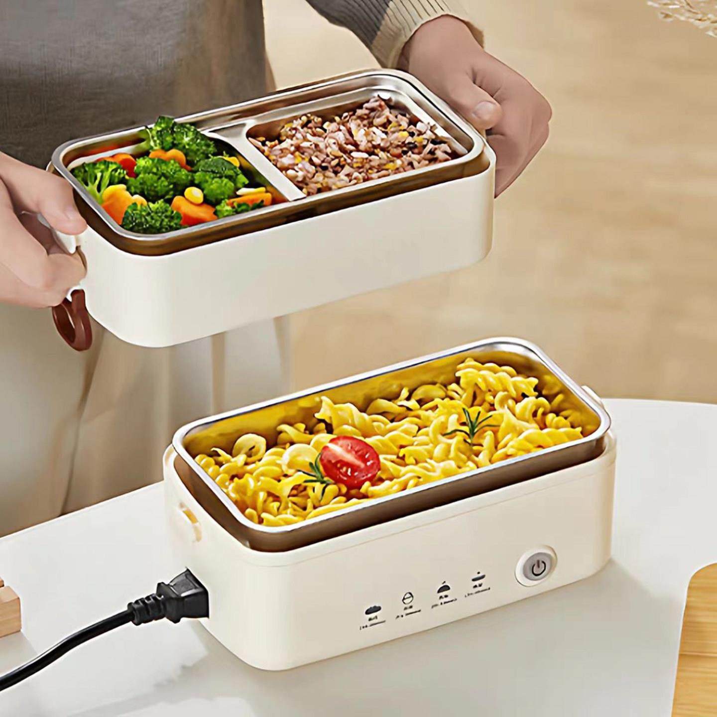 德国品质加热保温饭盒芙霖可插电便当饭盒上班族热剩饭菜蒸煮神器