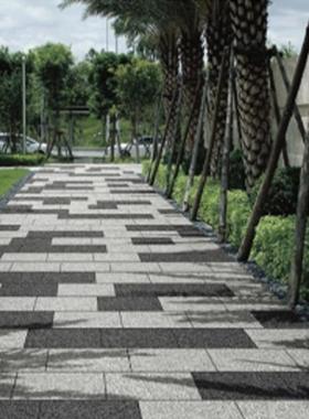 生态地铺厂家直销耐庭院广场户外砖1石8MMDB厚花岗M石PC磨抗冻仿