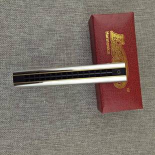 东1孔双面双调方精装复奏HSU音演口琴6送琴布