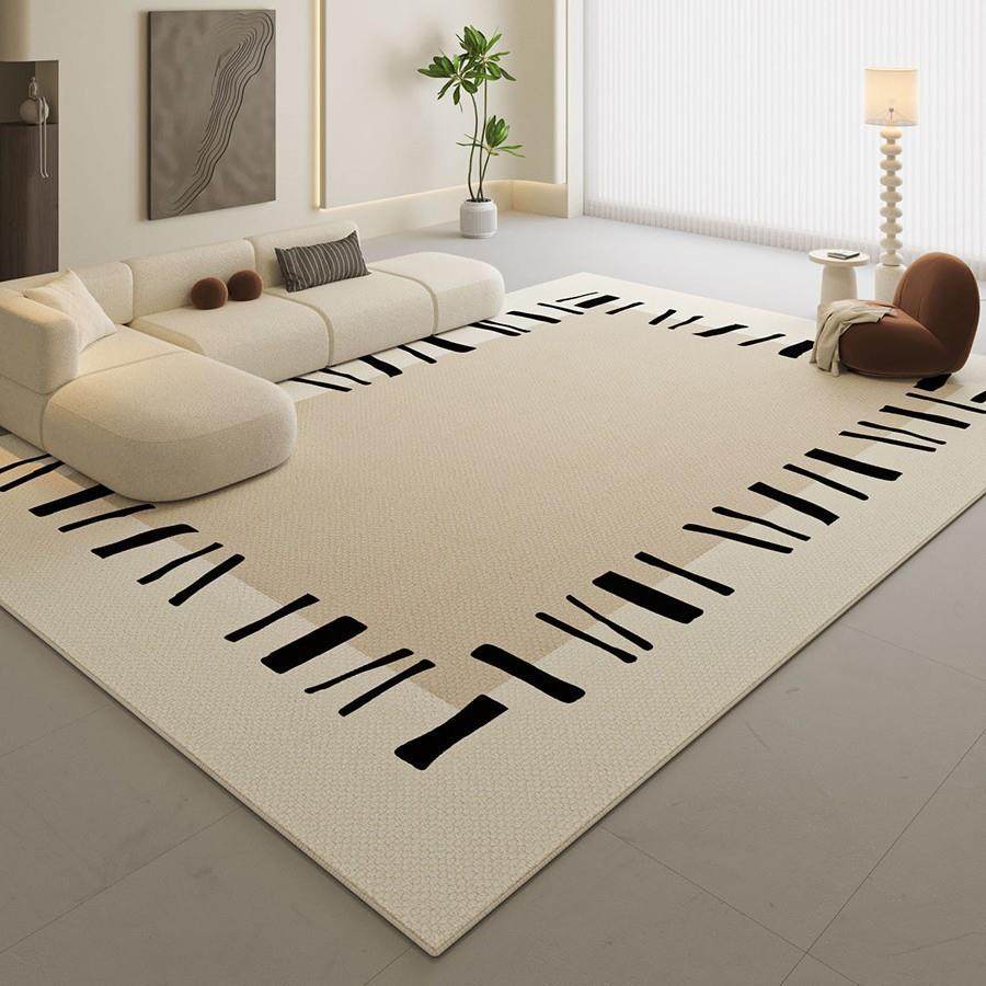 法式客厅室地毯免洗擦耐脏易WCI可打滑理家用地毯轻奢卧防加厚床