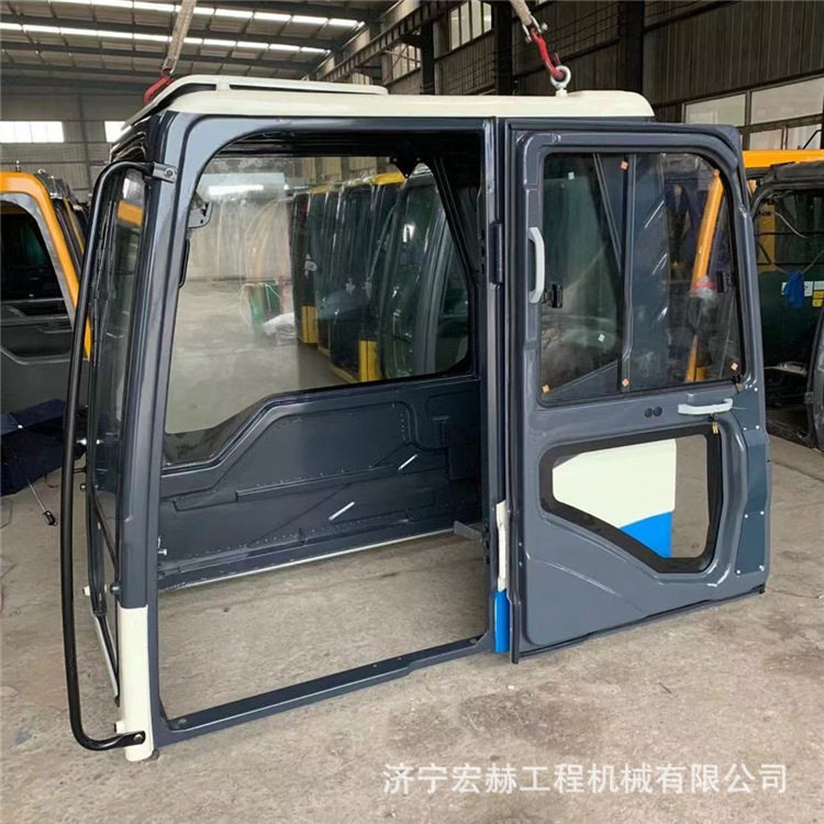 钩机驾驶室ZE205E ZE230E驾驶楼 边门 内饰 玻璃 前档框
