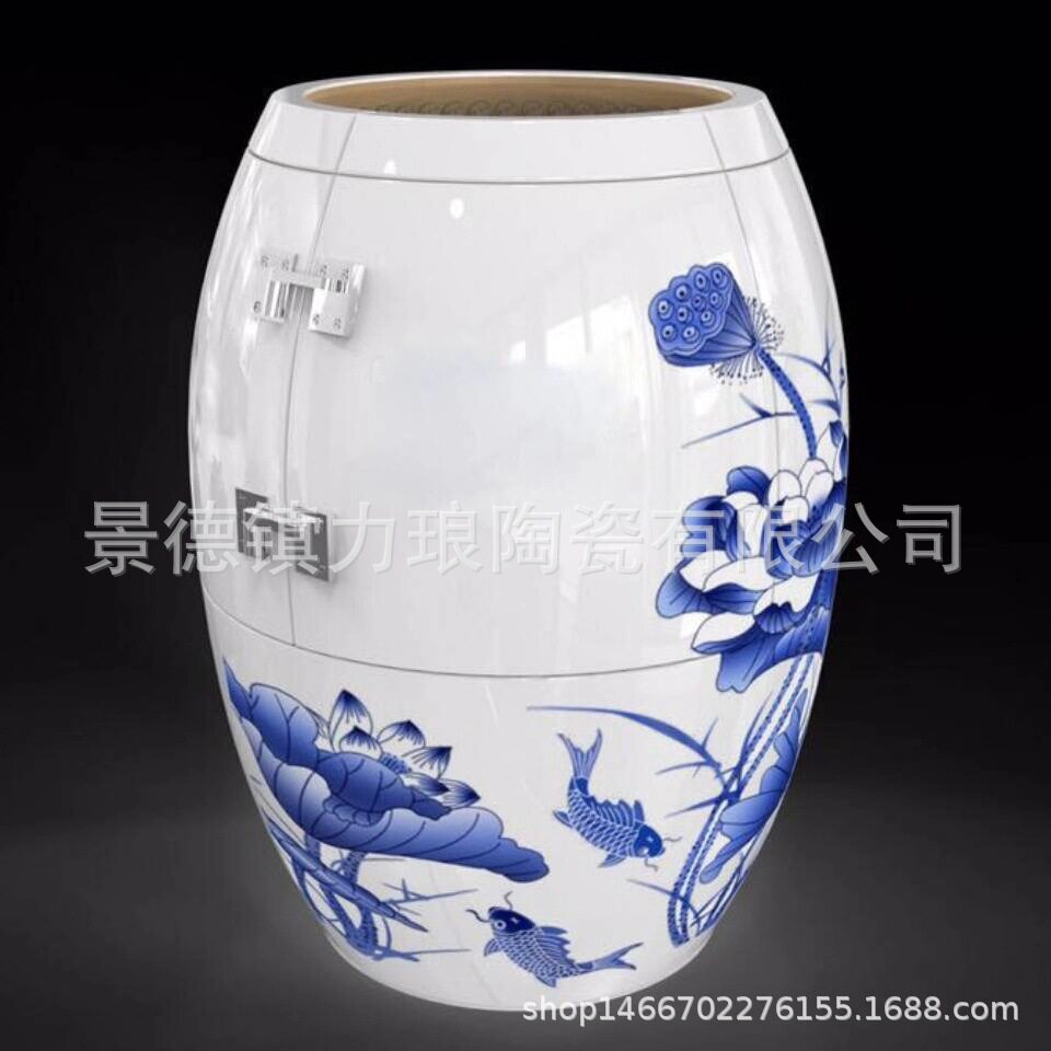 厂负离子活瓷能量泡澡足蒸缸