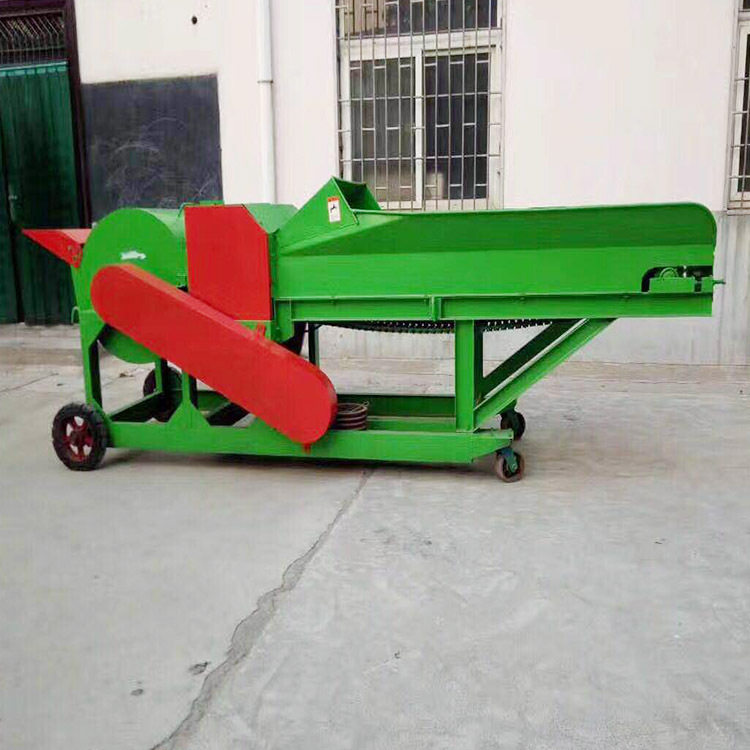 干湿秸杆粉碎揉丝机家用220V小型铡草机多用牧草养殖铡草揉丝机图片