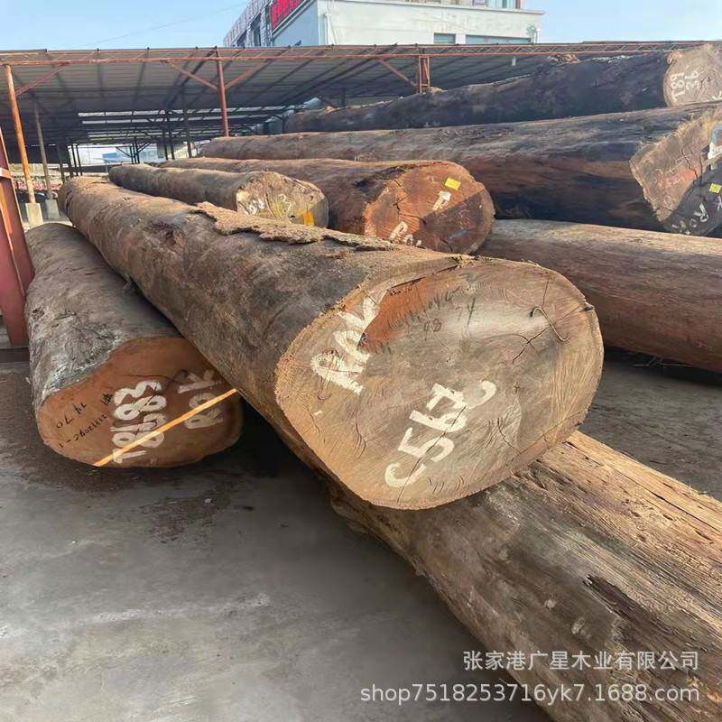 南美红黄鸡翅原木兰豆实木沙发家具木料新到现货木板实木家具木料