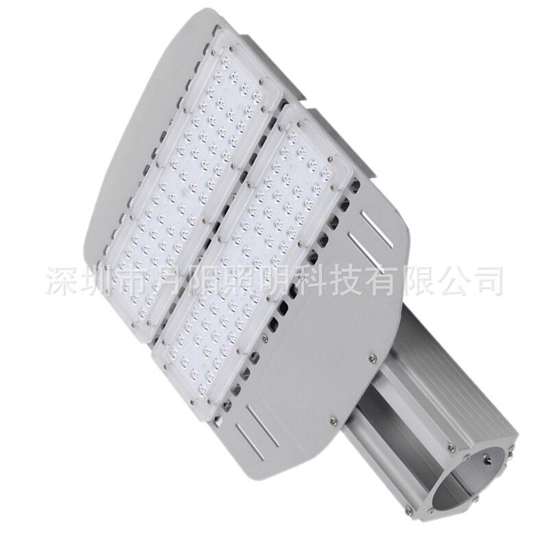 led模组路灯100W投光灯外壳套件 鳍片隧道灯外壳套件