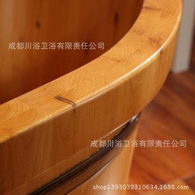 川浴木沐桶浴香柏木泡澡桶浴桶木质桶浴缸CYT-001澡盆澡洗桶恒温