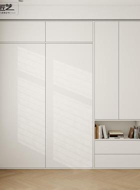 电动隐形衣柜1UOC.2一m下翻床藏式墨菲床多体功能壁柜墙床床家具