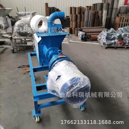 科瑞固液干湿脱分离机泔水豆渣厅甩餐干机VTU猪粪牛粪甩干水机