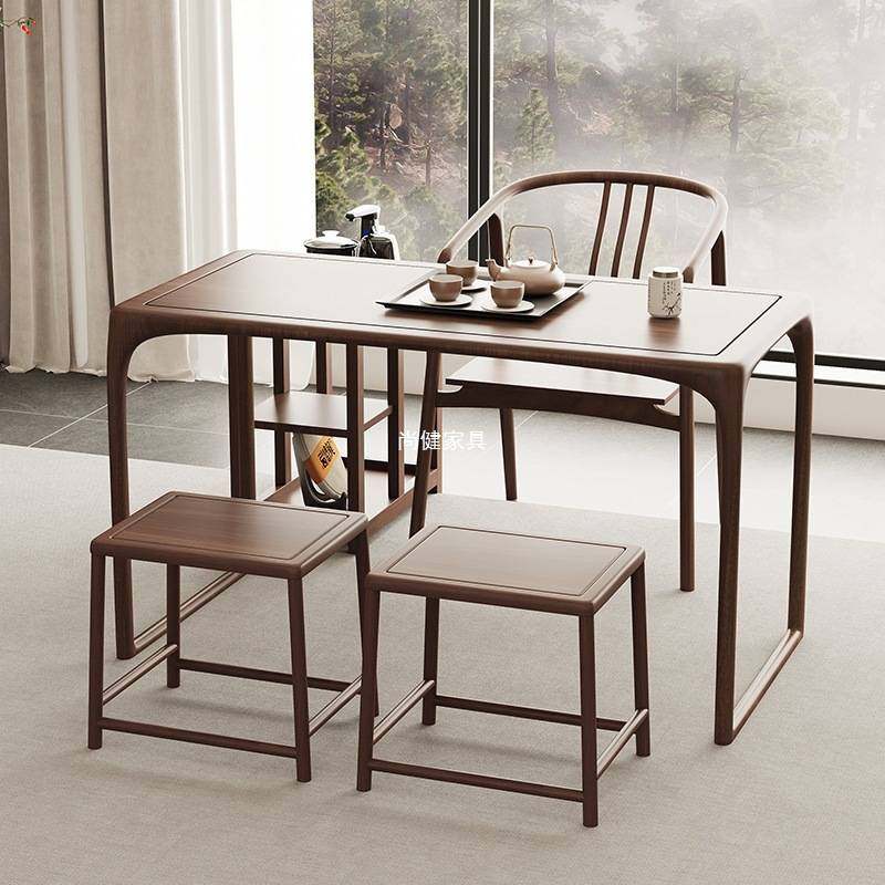 阳台茶桌椅组合老榆木茶桌新中式泡茶桌小户型休闲桌椅家用茶台,玩具/童车/益智/积木/模型,垂直悬浮玩具,淘宝优惠券,粉丝福利购,淘宝优惠卷