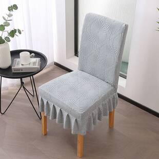 新款弹力通用餐椅套加厚餐桌椅子套罩凳子套罩椅垫子套装靠背一体