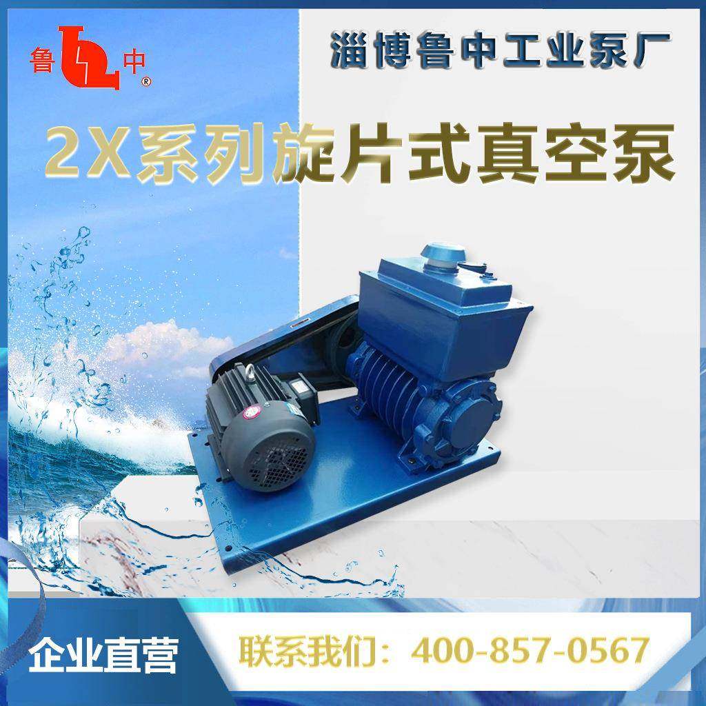 2-30A旋片式真空泵淄博鲁中牌REP厂家直供障X真空X泵2品质保质保