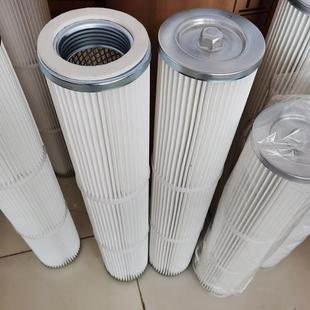 顶钻机除尘滤芯集尘箱拌滤筒搅站仓除尘器CRU聚酯纤维抛丸机滤筒