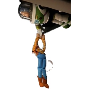 巴斯光年救胡迪挂件汽车顶外装饰玩偶车尾玩具总动员汽车尾部挂件