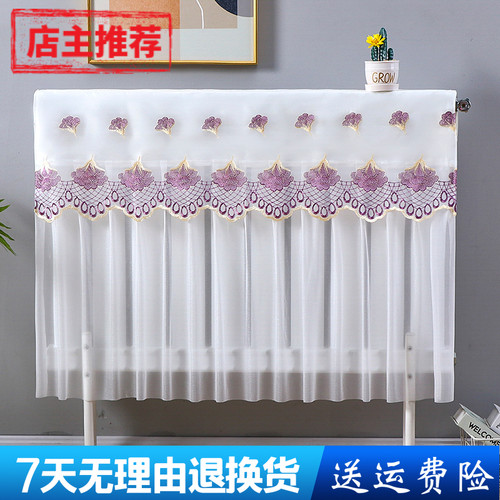 家用暖气片罩遮挡防熏黑墙暖气罩套老式铸铁全包半包暖气防尘罩套