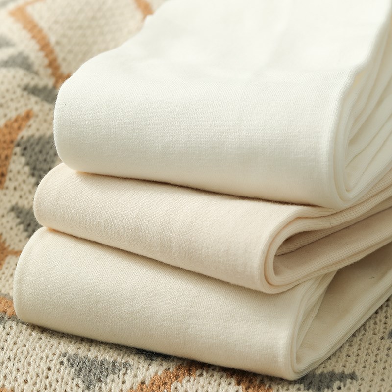 秋冬加绒白色连裤袜女外穿加厚螺旋纹打底裤袜保暖显瘦米白色丝袜