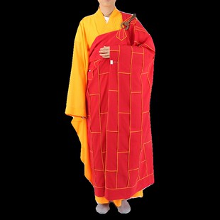 相牌五戒缦衣祖衣袈裟五衣宽叶七衣九衣曼衣僧服出家人七衣僧服