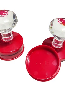 万玺硬质章面壳子章外壳修复更换CH SH GL红胶章面底座水晶把壳子