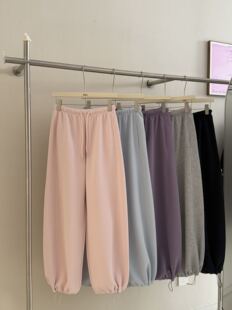 时尚 新款 2026春季 休闲百搭简约宽松阔腿长裤 遛弯神裤