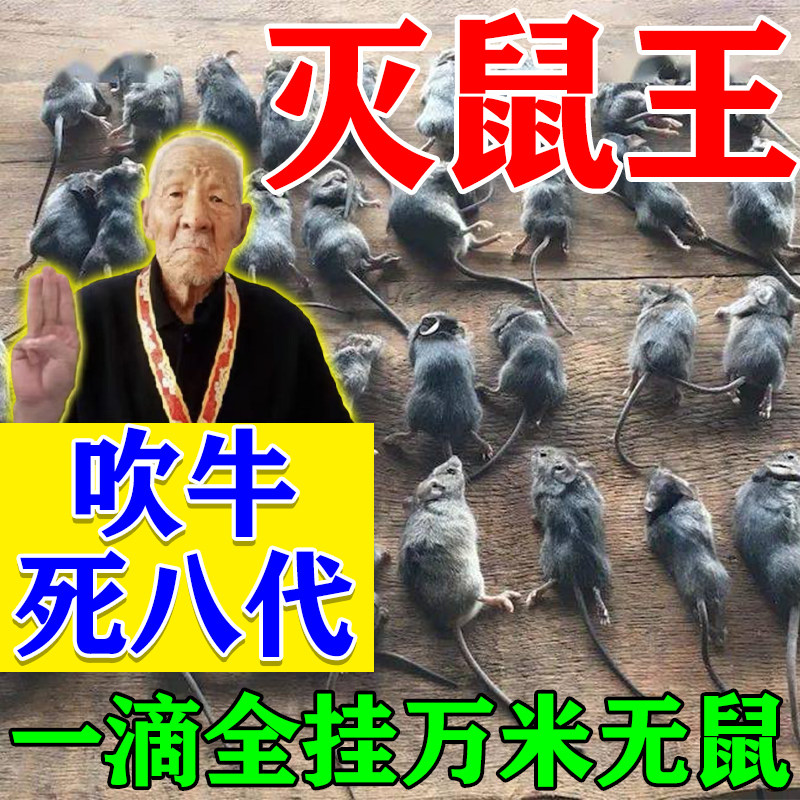 老鼠特效药水剂强力驱鼠母液化工药水聪明老鼠一锅端灭老鼠家用药