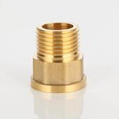 全铜加厚内外丝变径接头异径转换直接1寸转4 6分大小水管配件