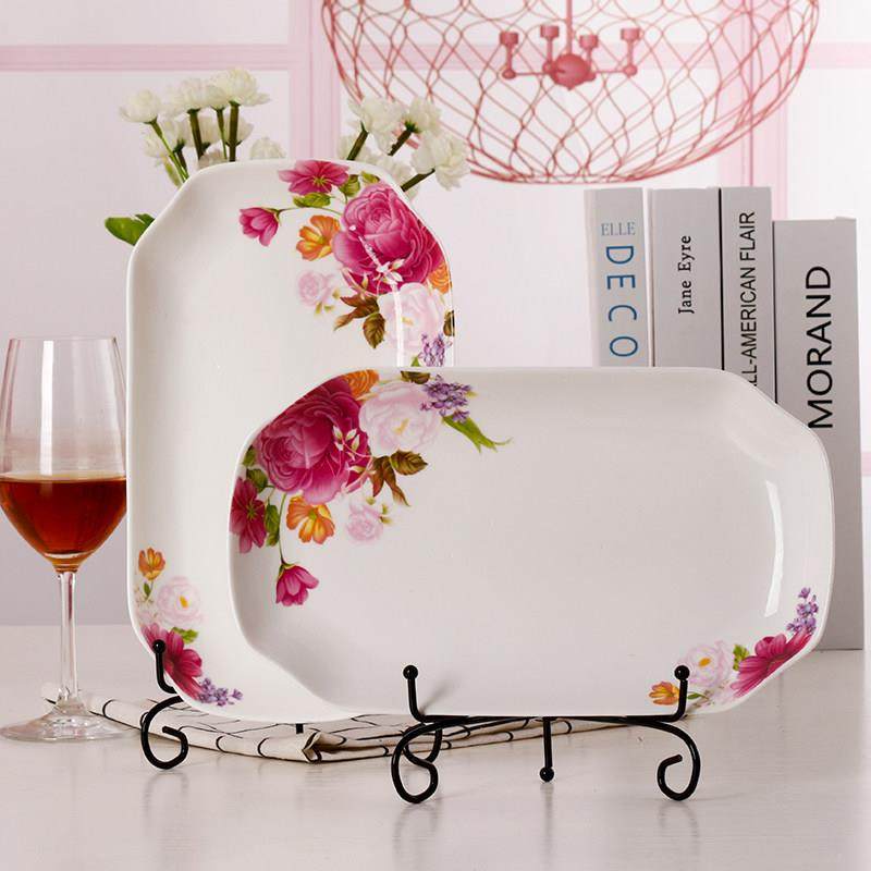 鱼盘家用2超大方形鱼盘创意矩形景德镇陶瓷鲟鱼耐热蒸鱼盘,3C数码配件,USB多功能数码宝,淘宝优惠券,粉丝福利购,淘宝优惠卷