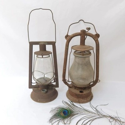 民俗老物件老煤油灯老式提灯怀旧收藏杂项影视道具旧货老东西摆件