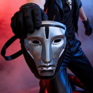 三角洲部队典狱长面具Cos道具新款炫酷高精度游戏同款佩戴高颜值