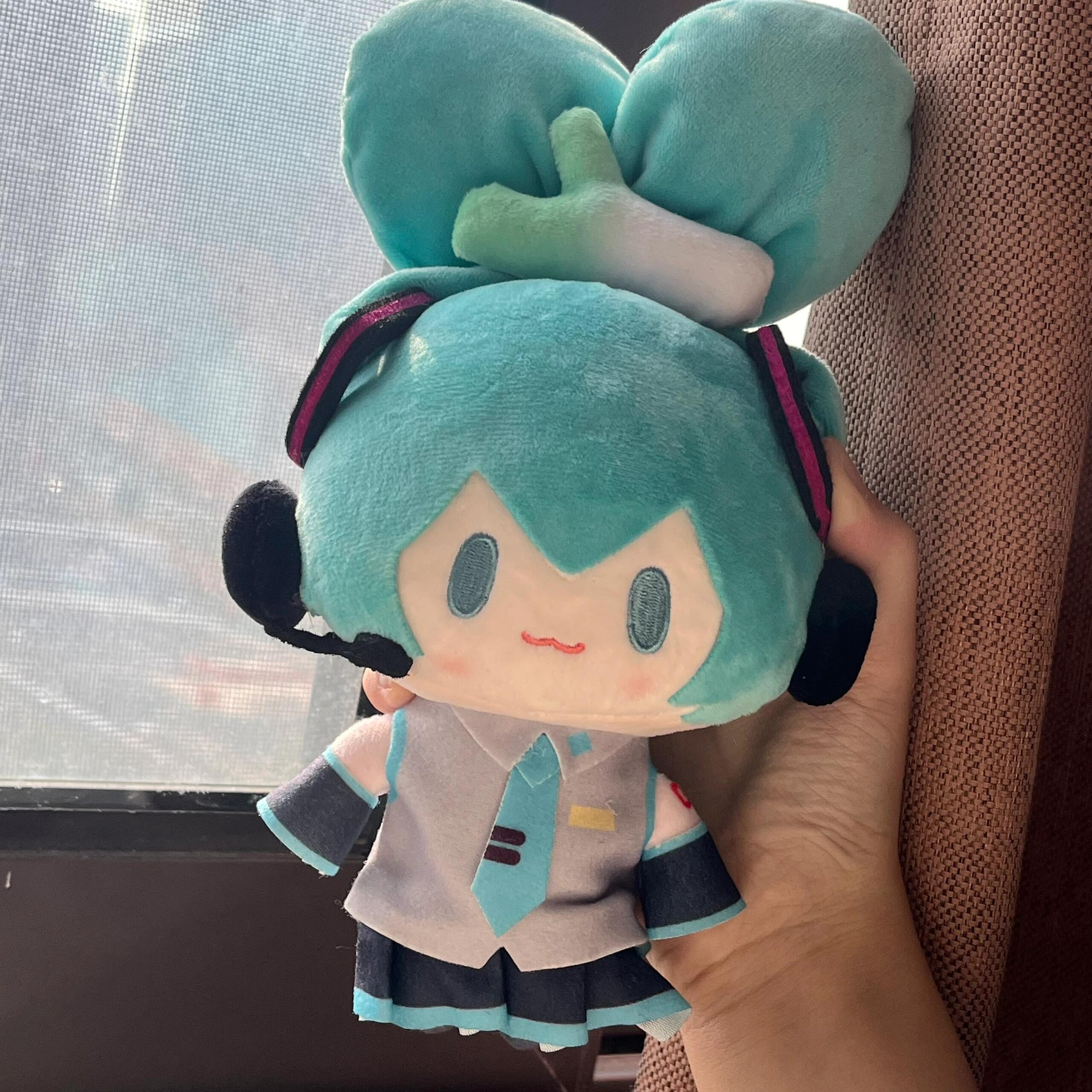 初音未来玩偶fufu大号二次元娃娃毛绒公仔动漫周边可爱生日礼物
