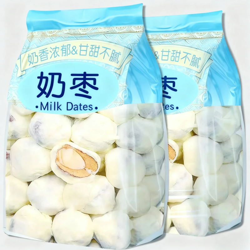 【整箱2500g】巴旦木奶枣