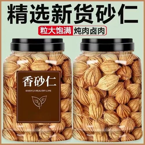 香砂仁香料正宗四川宜宾香砂仁调料500克川砂仁当季新货餐饮专用