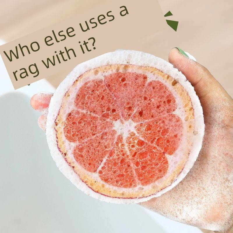 刷锅神器洗碗海绵木浆棉加厚大号布厨房婴儿清洁擦不沾油压缩吸水