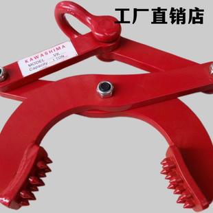德国进口钻板夹木托夹钳托盘夹2吨1T3吨5T卸货柜牵引器木箱夹子起