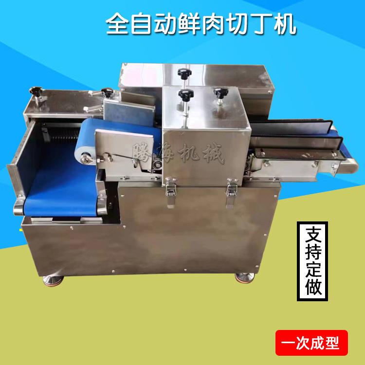 鲜机肉丁切机全自动商用鸡胸肉分片切块多功能冷熟肉鲜肉TDB切粒