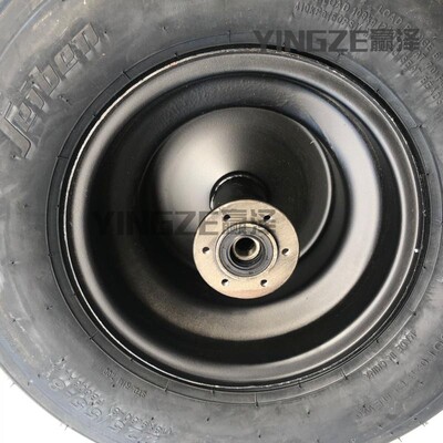 改装沙滩电动哈雷汽车配件18X9.50-8 225/55-Q8寸直纹轮胎前轮毂