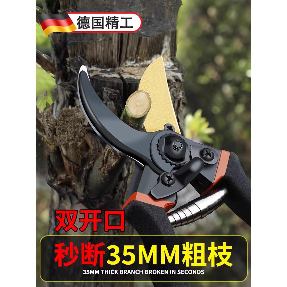 德国园艺剪刀剪树枝专用修枝剪果树剪花卉园林植物修剪子进口工具