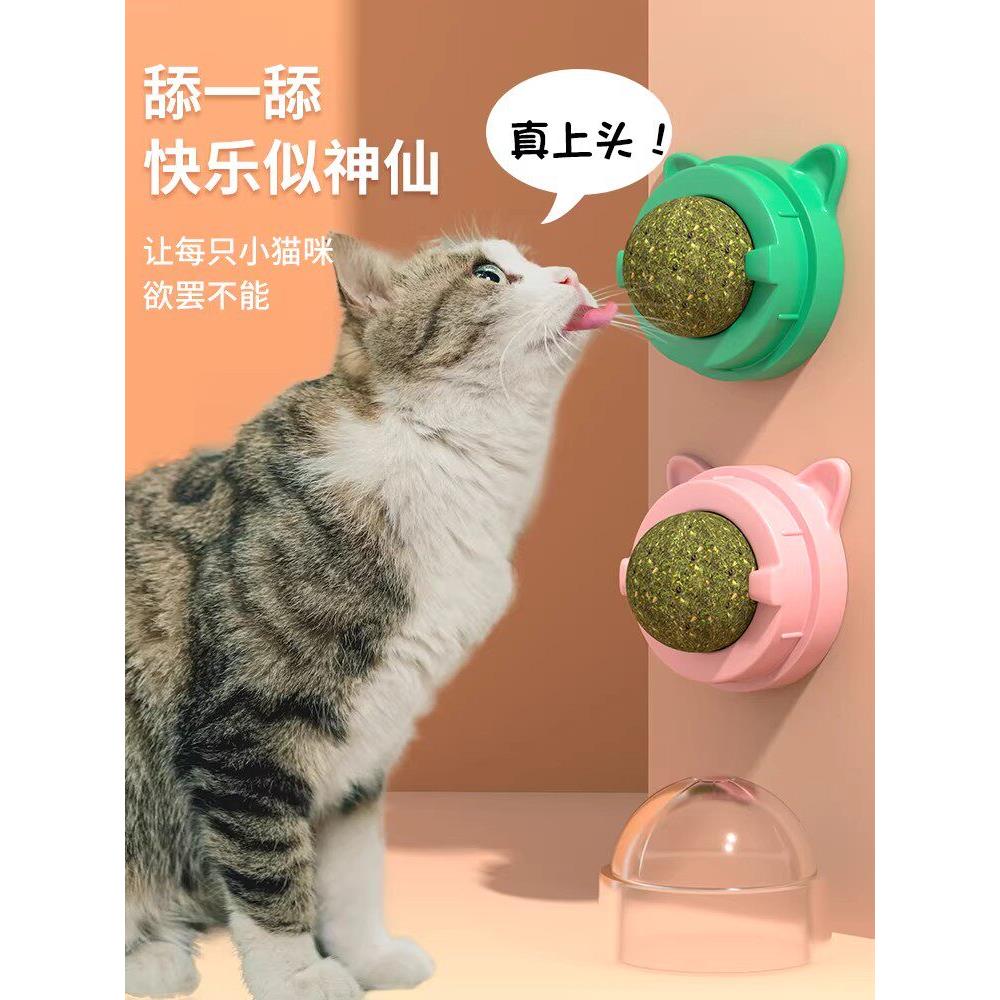 猫薄荷球猫玩具磨牙解馋耐咬解闷神器幼猫小猫猫咪自嗨舔舔乐用品