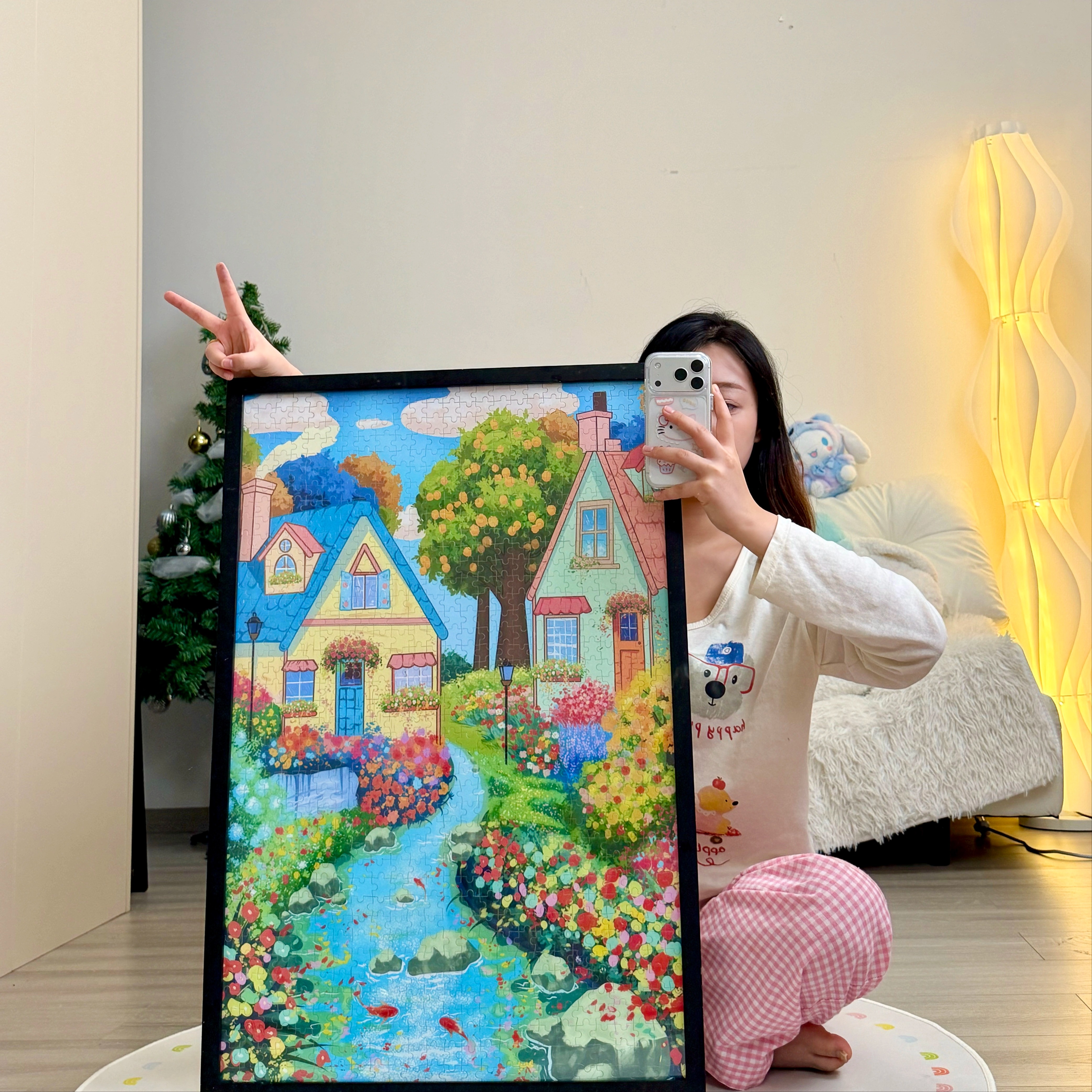 Ezz图韵小铺正品《小满胜万全》300/500/1000 高清椴木拼图