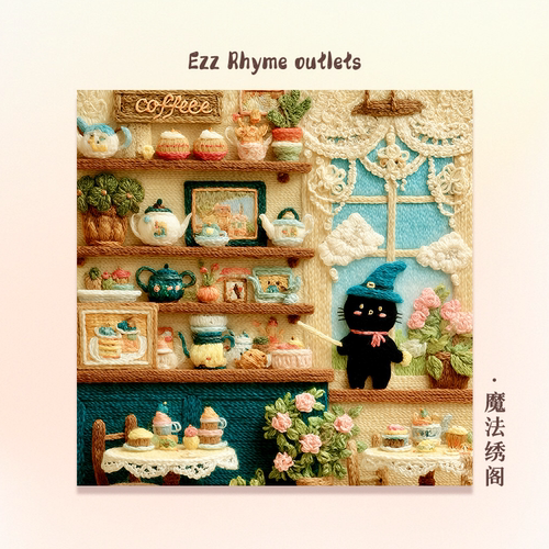 【刺绣款】Ezz图韵小铺正品《魔法绣阁》300/500/1000 原创拼图