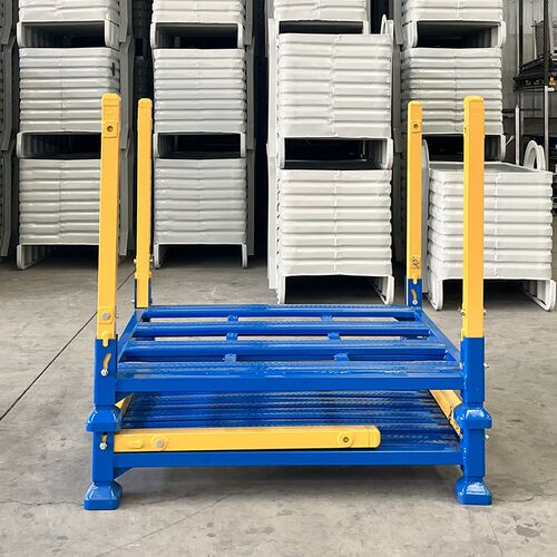 仓库堆垛架插管折叠可拆多功能巧固D架冷库货架码垛架堆高架布料