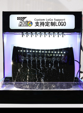 汽车透明膜TPU划水疏水斥水性测试机 汽M车镀膜镀晶驱水效果展示
