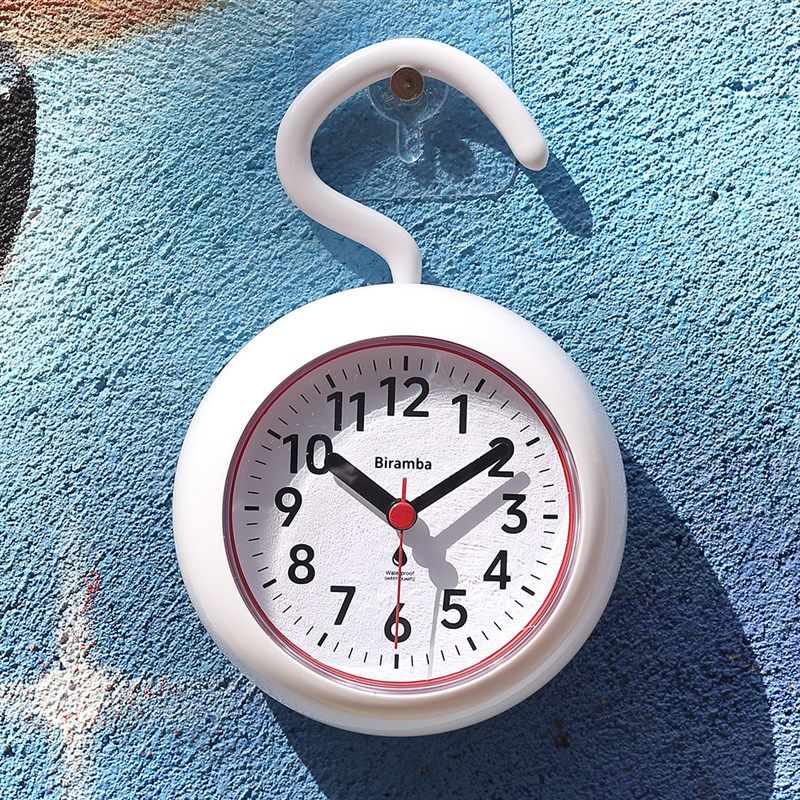 厨房用表迷你小挂钟浴室座钟防水厕所卫生间N吸盘时钟静音挂墙小,家居饰品,挂钟,淘宝优惠券,粉丝福利购,淘宝优惠卷