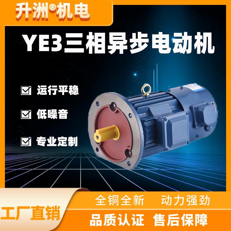 电机调速大小功率电机YVF2系列低噪音三相异步电动机全铜铝壳变频