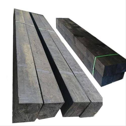 防腐枕木铁路矿用油浸木头枕轨道路枕松木吊车支腿垫木小块块