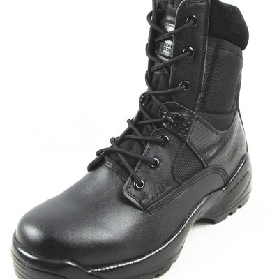 春秋511作战训靴男战术真v皮高帮户外防滑耐磨沙漠靴黑保安执勤靴
