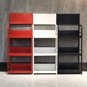 超市便利店零食饮料小货架商品多功能展示K架药店文具店多层置物