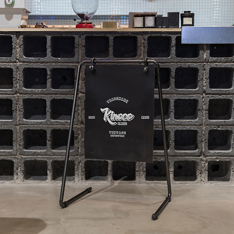 复古可拆卸广告牌展示架导向w立式指示牌店铺双面展板展架铁艺水