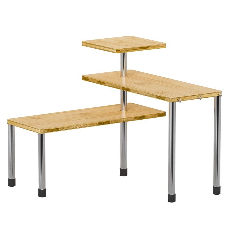 厨房调料架免g打孔角架 楠竹桌面式酱油盐调味料罐收纳架子置物架,厨房/烹饪用具,调料置物架,淘宝优惠券,粉丝福利购,淘宝优惠卷