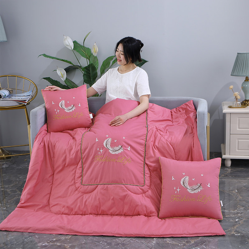 纯棉抱枕被子两用车载靠垫枕头被办公I室沙发午睡全棉空调夏凉被,居家布艺,抱枕被,淘宝优惠券,粉丝福利购,淘宝优惠卷
