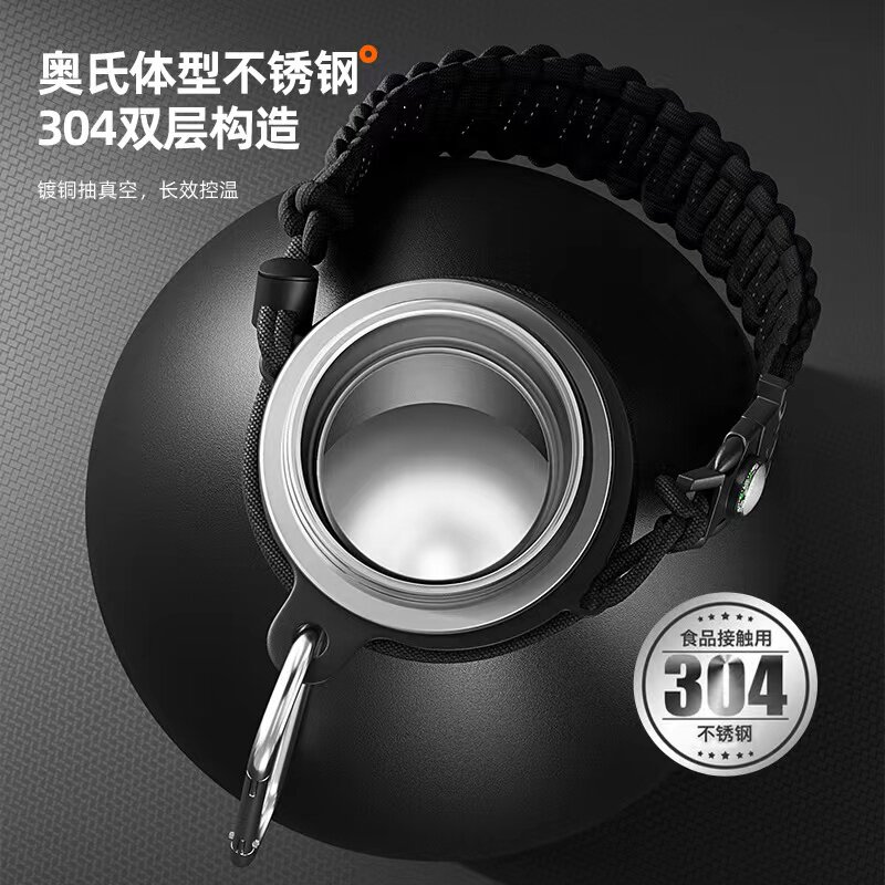 大肚杯保温杯大容量2000毫升吨吨桶户外旅行P车载登山保温壶热水